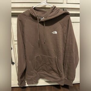 North face hoodie
Brown size Large